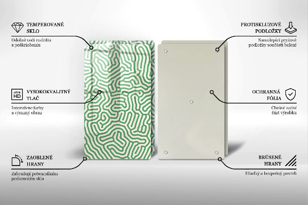 Deska do krojenia Abstrakcja linie