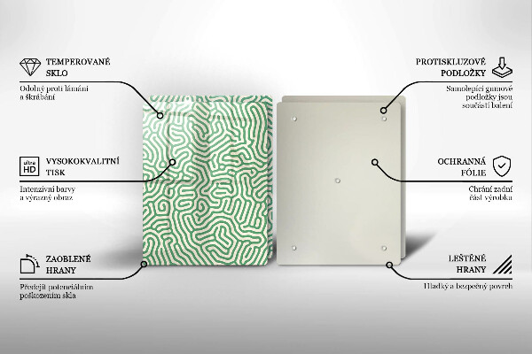 Deska do krojenia Abstrakcja linie