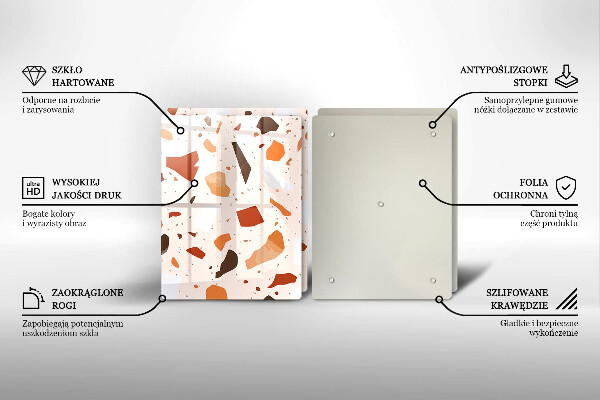 Deska do krojenia Dekoracyjny gres kamień