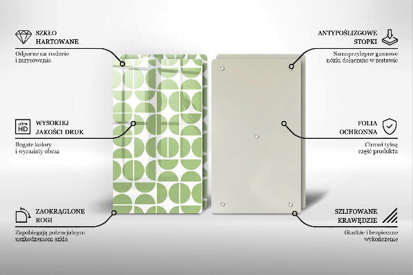 Deska do krojenia Wzór boho kształty