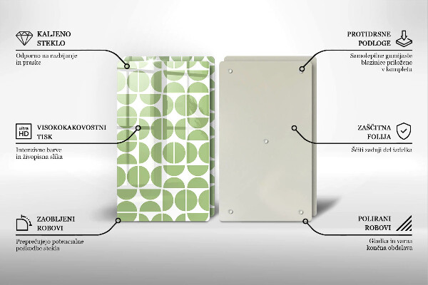 Deska do krojenia Wzór boho kształty