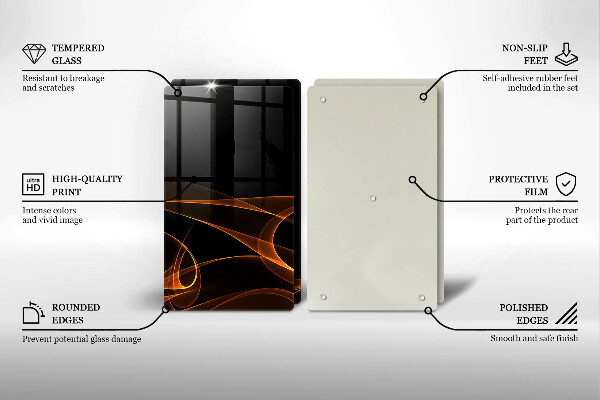 Deska do krojenia Abstrakcyjne linie