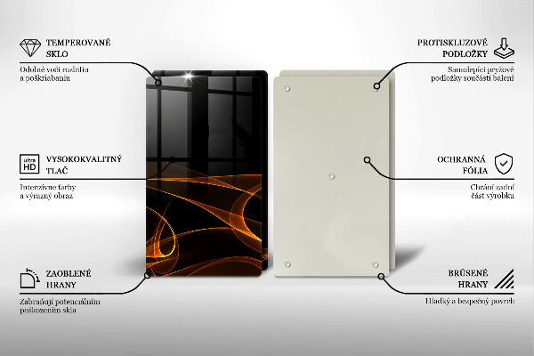 Deska do krojenia Abstrakcyjne linie