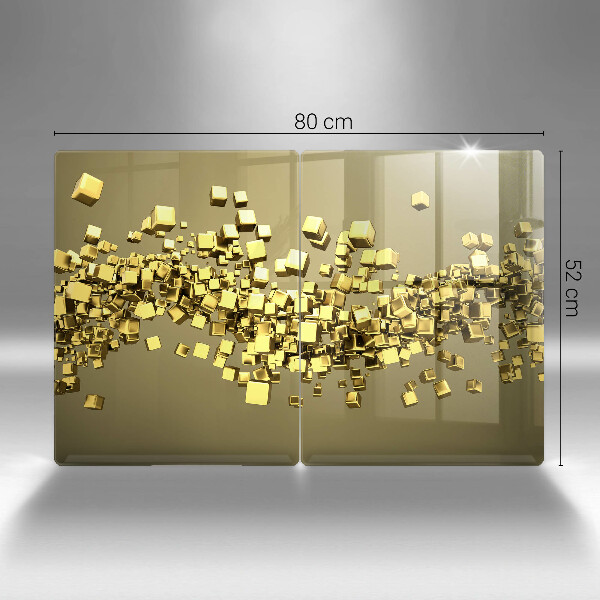 Deska do krojenia Abstrakcja geometria 3D