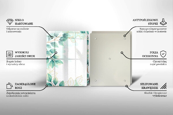 Deska do krojenia Malowane liście