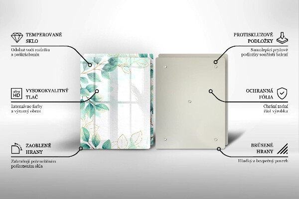 Deska do krojenia Malowane liście