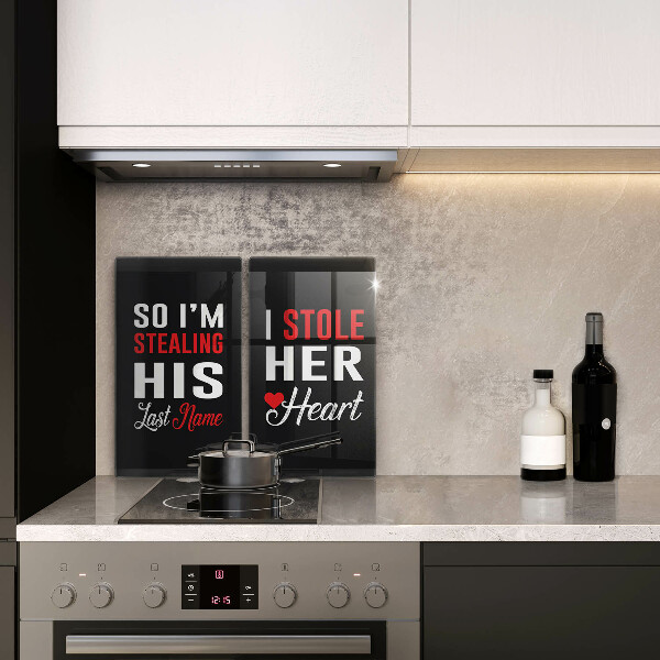 Deska do krojenia Napis, sentencja, wzór