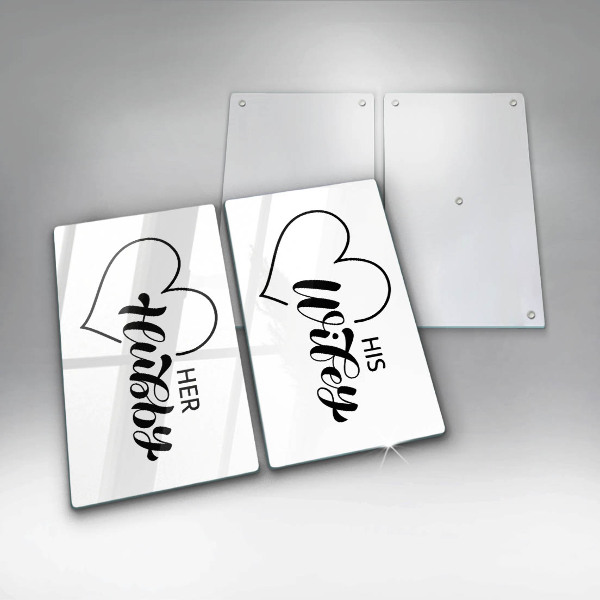 Deska do krojenia Napis, sentencja, wzór