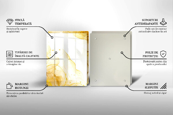 Deska do krojenia Złota abstrakcja