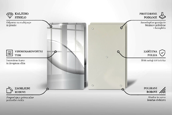 Deska do krojenia Abstrakcja linie design