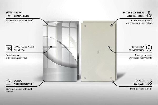 Deska do krojenia Abstrakcja linie design