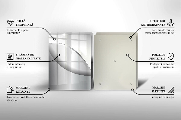 Deska do krojenia Abstrakcja linie design