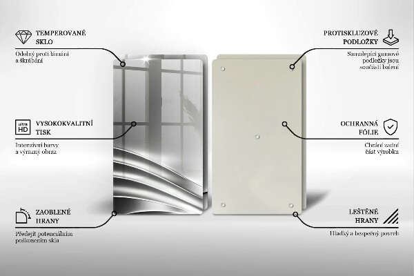 Deska do krojenia Metalowa struktura