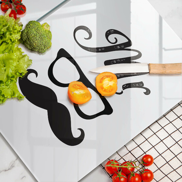 Deska do krojenia Mrs. Mr. - Napis, sentencja