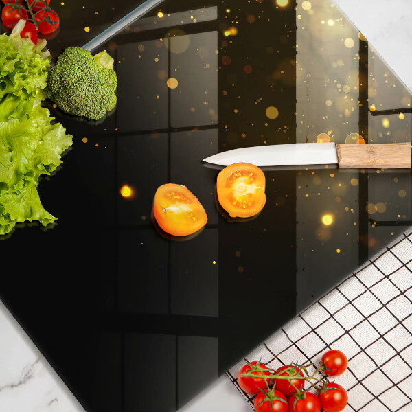 Deska do krojenia Złoty brokat