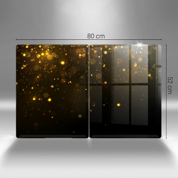 Deska do krojenia Złoty brokat