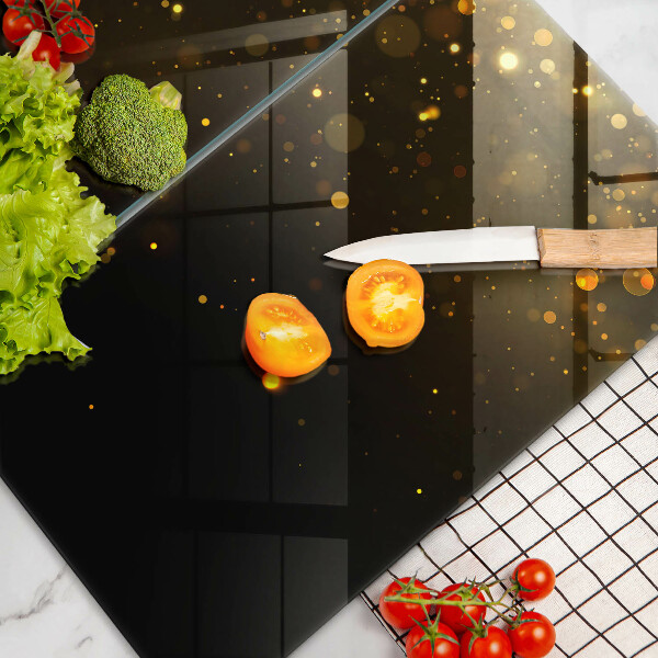 Deska do krojenia Złoty brokat