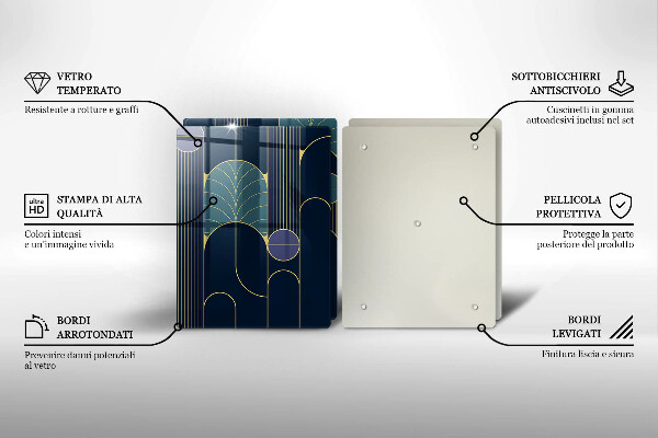 Deska do krojenia Motyw Abstrakcyjny