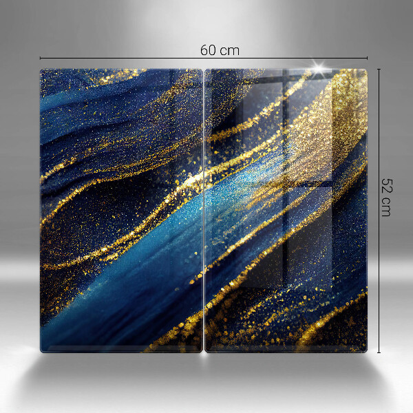 Deska do krojenia Granatowa abstrakcja