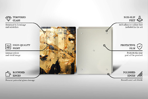 Deska do krojenia Elegancka tekstura farby