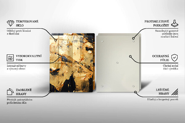 Deska do krojenia Elegancka tekstura farby