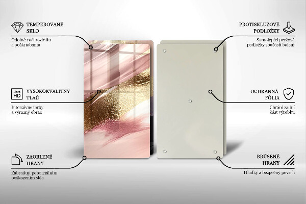 Deska do krojenia Pastelowe plamy