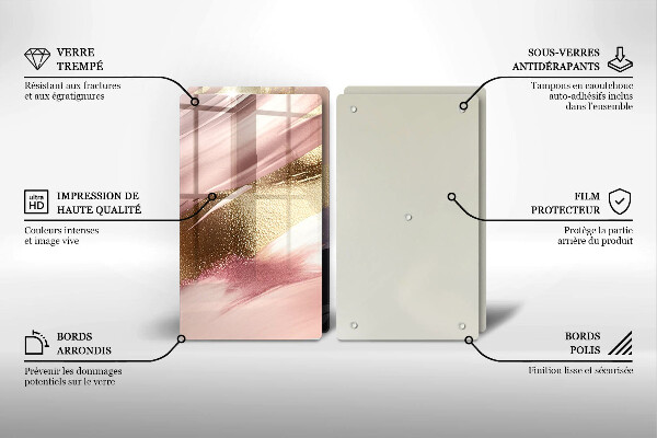 Deska do krojenia Pastelowe plamy