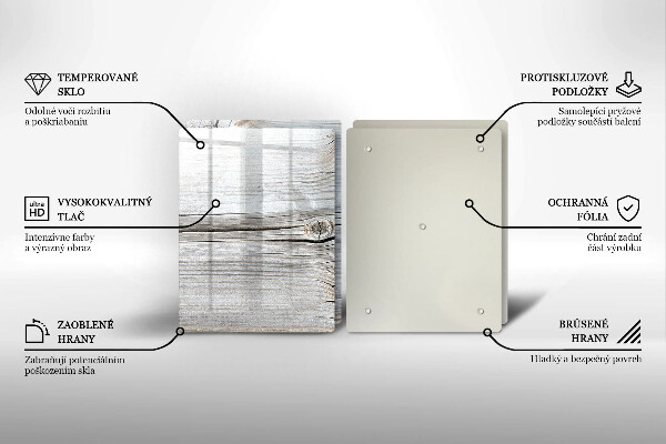 Deska do krojenia Jasna struktura drewna