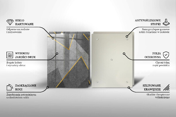 Deska do krojenia Ostre kształty