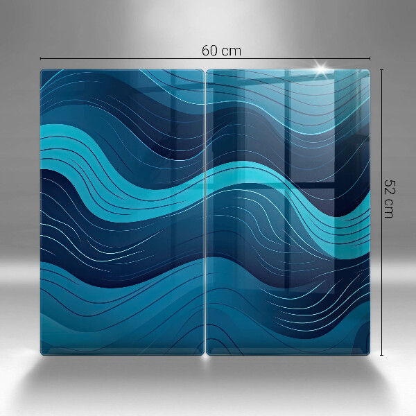 Deska do krojenia Abstrakcyjne fale