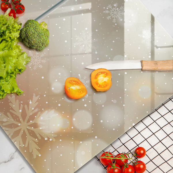 Deska do krojenia Płatki śniegu
