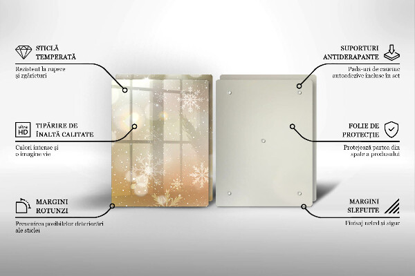 Deska do krojenia Płatki śniegu