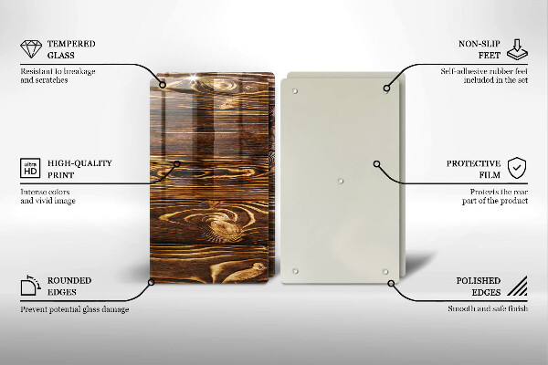 Deska do krojenia Tekstura drewno