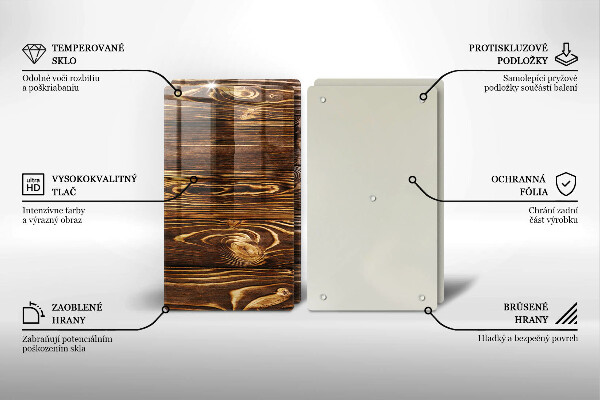 Deska do krojenia Tekstura drewno