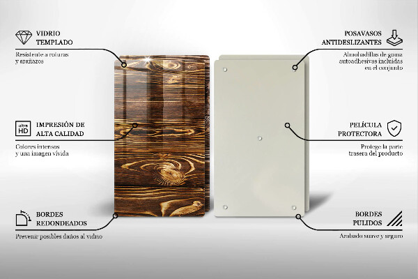 Deska do krojenia Tekstura drewno