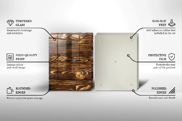 Deska do krojenia Tekstura drewno