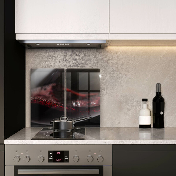 Deska do krojenia Czerwone wino kieliszek