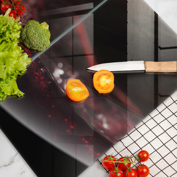 Deska do krojenia Czerwone wino kieliszek