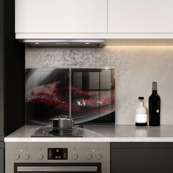 Deska do krojenia Czerwone wino kieliszek