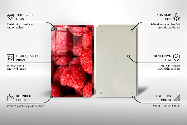 Deska do krojenia Owoce maliny