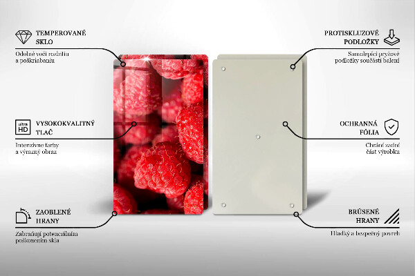 Deska do krojenia Owoce maliny