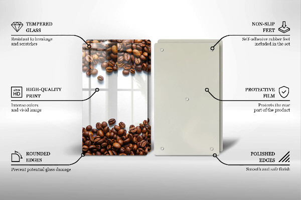 Deska do krojenia Kawa ziarna