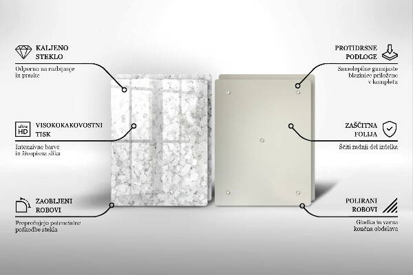 Deska do krojenia Kryształy soli