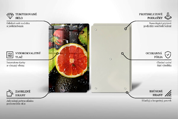 Deska do krojenia Owoce i warzywa