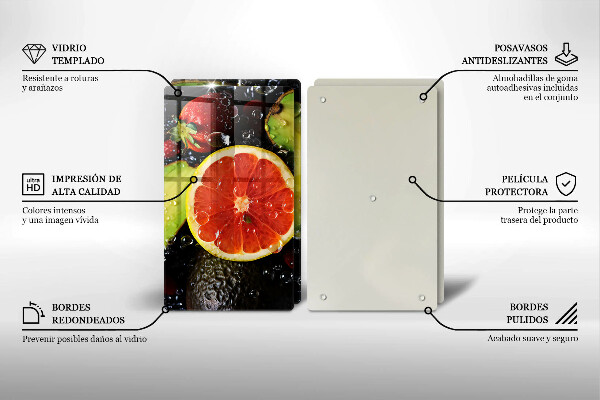 Deska do krojenia Owoce i warzywa