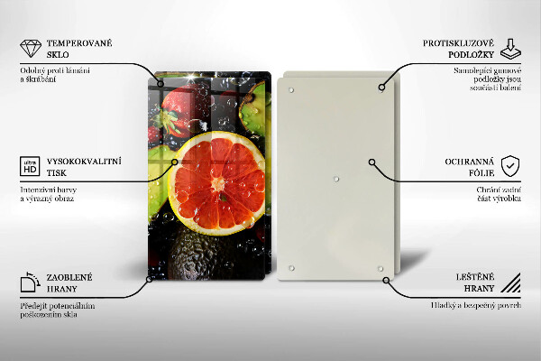 Deska do krojenia Owoce i warzywa