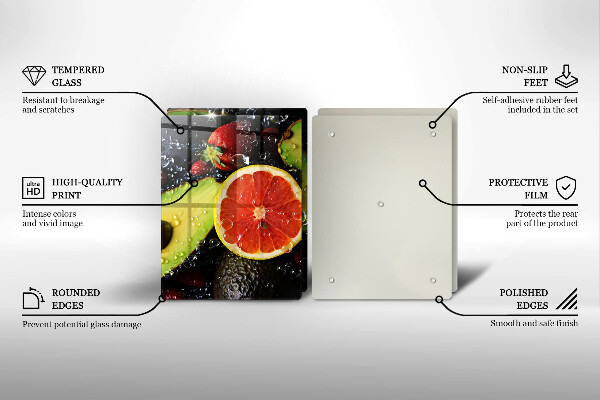 Deska do krojenia Owoce i warzywa