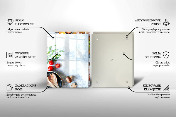 Deska do krojenia Składniki w kuchni