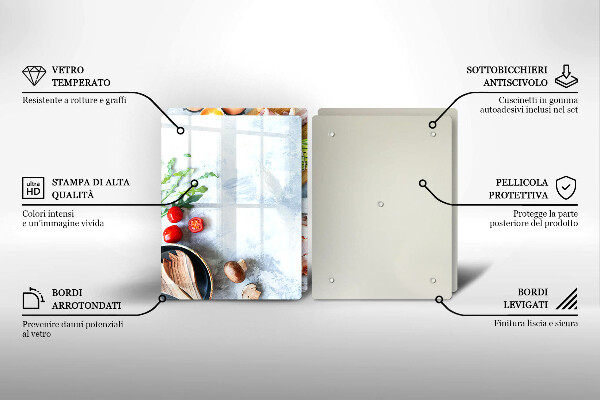 Deska do krojenia Składniki w kuchni