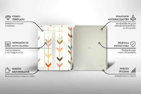 Deska do krojenia Elementy geometryczne